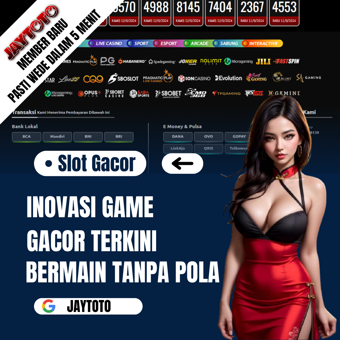 JAYTOTO : Link Login & Daftar Slot Qris Gampang Menang Versi Terbaru Slot88 Resmi